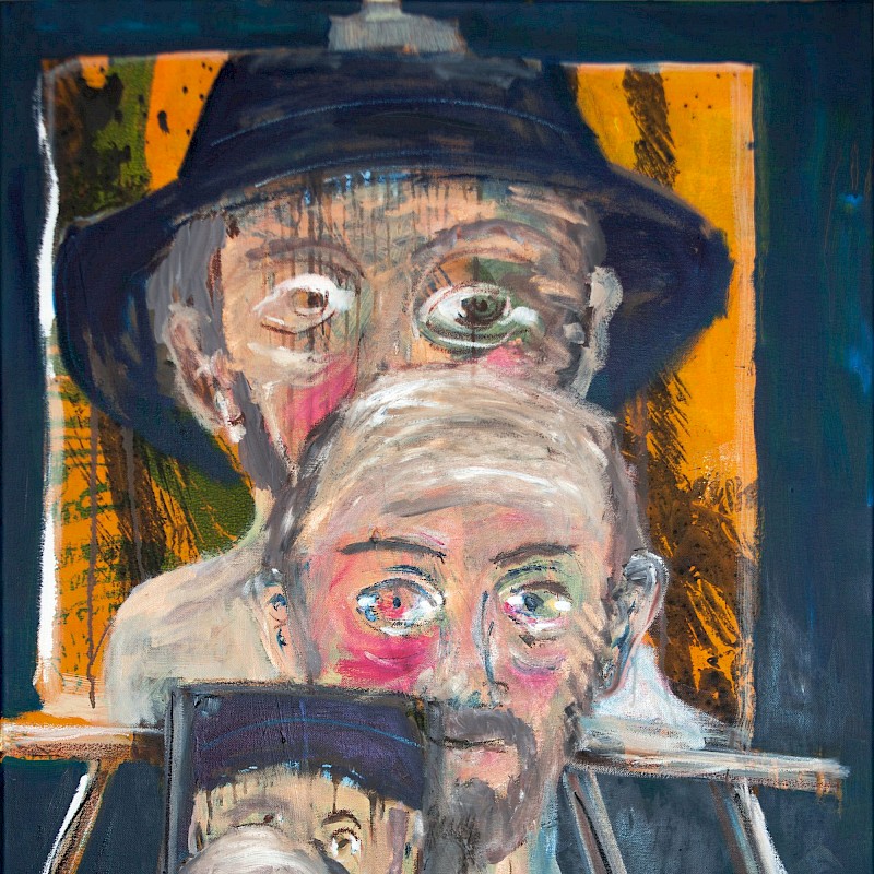 Selbstportrait mit Selfie